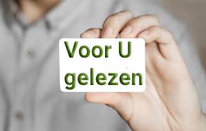 voor u gelezen tekst